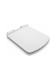 Resim Ideal Standard Strada Z297702 Yavaş Kapanan Klozet Kapağı, Beyaz, Slim-thin, Metal Menteşeli Beyaz 