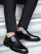 Resim Fast Step Hakiki Deri Erkek Klasik Ayakkabı 237MA625 