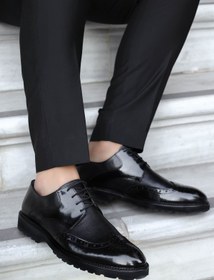 Resim Fast Step Hakiki Deri Erkek Klasik Ayakkabı 237MA625 