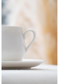 Resim Acar Marlie 6 Kişilik Kahve Fincanı Takımı - 90 Ml Beyaz 