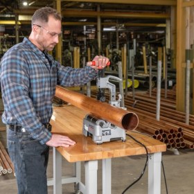 Resim Rıdgıd 70003 PC116 12MM-116MM (1/2inç - 4 1/2inç) Elektrikli Boru Kesme Makinesi 