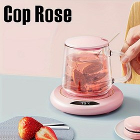 Resim Küpünüzün Sıcaklığını Koruyan The Cop Rose USB Isıtıcı, Tüm Tip Cup'lar İçin Bir Akıllı İçecek Isıtıcısı, Açık Kamp, Piknikler ve Mutfaklar İçin Mükemmel, Özellikle Sonbahar ve Kış Aylarında, Üç Sıcaklık Ayarıyla. 