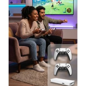 Resim Azrlya M15 Retro Konsol - 20.000 Oyunlu, Çift Gamepadli, 4K HDMI - Lisinya 