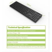 Resim Acer OAK920 Q USB Siyah 1.8mt Kablolu Klavye-Tek Tuş Hesap Makinalı (Sessiz Tuş) 