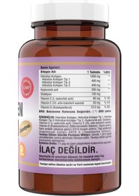 Resim Ncs Collagen Kolajen Tip 1-2-3 Hyaluronic Acid 3 X 90 Tablet 