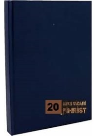 Resim Gülpaş 20X28 20’Li Ciltli Ticari Fihrist Koyu Lacivert 