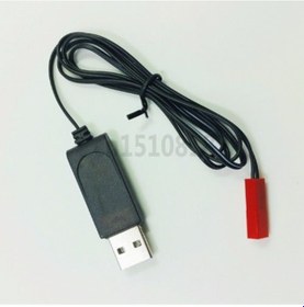 Resim Şarj Kablosu 3.7V USB JST Kırmızı Uçlu Lipo Piller İçin 