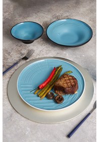 Resim Karaca Earth Collection Fit 3 Parça 1 Kişilik Yemek Takımı 