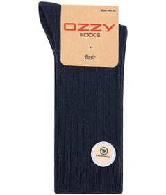 Resim Ozzy Socks Kışlık Lacivert Erkek Lambswool Yünlü Uyku Çorabı Soft Tou 1 Çift Lacivert 