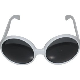 Resim 80 Li Yıllar Beyaz Renk Nostalji Yeşilçam Parti Gözlüğü 