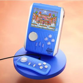 Resim Qasul S1 3" 666 Oyun 2 Kumandalı Video Oyun Konsolu 