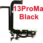 Resim İphone 13 PRO MAX FULL Şarj Soketi (SİYAH) Tkgz