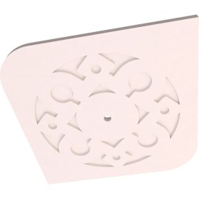 Resim Motifpiyer Lamba Tavan Göbeği-81-Kare-Dik-Oval-56 x 56 cm-2 Adet 
