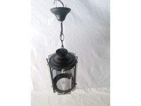 Resim Yağcıoğlu Siyah Altıgen Fener 