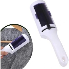 Resim Adatak® Taşınabilir Elektrostatik Hazneli Rulo Şeklinde Evcil Hayvan Tüyü Saç Toplayıcısı 