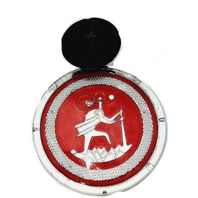 Resim Etiketçilere Özel Vantuzlu Resimlik Gümüş Renk Asalı Gezgin Arma Cam Süsü 