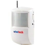 Resim Wisetech Alarm Kablosuz Pır Dedektörü Hareket Sensörü 