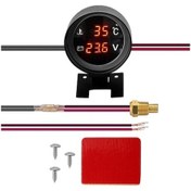 Resim Lurrea Suntek Araba Kamyon Su Sıcaklığı Göstergesi 14mm Tapası 