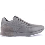 Resim Sail Lakers - Gri Süet, Deri Erkek Sneaker 
