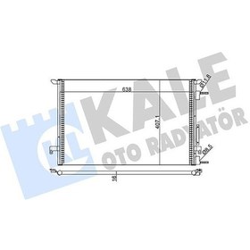 Resim Kale 389000 - Klima Kondenseri Vectra C Al/al 688 668x16 
