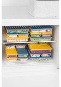 Resim Meleni Home Buzdolabı Mikrodalga Saklama Kabı 2'Li Sarı 2 x 2400 ML Sarı 