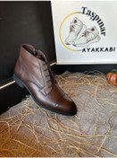 Resim Taşpınar %100 Hakiki Deri Erkek Günlük Kışlık Rahat Klasik Bot 39-45 
