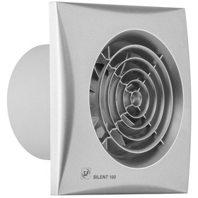 Resim Silent-100 Crz Silver Zaman Ayarlı Sessiz Banyo-Wc Fanı 