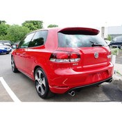 Resim Vw Golf 6 2010- Mk6 Plastik Boyasız Gtı Arka Difüzör 