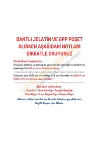 Resim 7x25+5 Cm. 7x30 500 Adet Şeffaf Bantlı Yapışkanlı Opp Poşet 