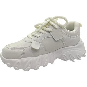 Resim Bobe Kids Verom Çocuk Yürüyüş Ayakkabısı Beyaz Beyaz 