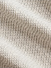 Resim GAP Kız Çocuk Açık Gri Waffle Dantel Kenarlı Cami Atlet 