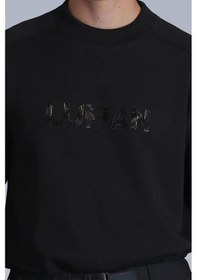 Resim Lufian Luther Erkek Sweatshirt Siyah 001 