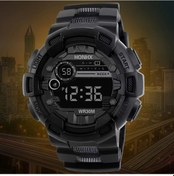 Resim Gaojunshop01 1 Adet Çok Amaçlı Spor Saati Retro Siyah Dijital Ekran Kronometre Gece Işığı Dayanıklı Pil Hediye Diğer 