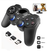 Resim comse 2.4g Wireless Gamepad Kablosuz Oyun Kolu Otg Pc Ps3 Tv Box Android Tv Tablet Uyumlu 