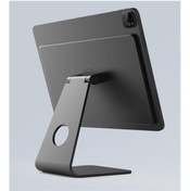 Resim Peeq Ipad Pro 12.9 Inç M1/m2 4.nesil Ve 5.nesil Uyumlu Magnetic/mıknatıslı Tablet Standı-koyu Gri 