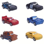 Resim 6 adet Lightning McQueen Araba Model Seti - Cadılar Bayramı, Noel, Doğum Günü Partisi, Ofis, Ev, Yurt Dekorasyonu Renkli Oyuncak Araba, Parti Aksesuarları ve Eğlenceli Tasarımlar | Araba Süsleri, Şükran Günü için Mükemmel Seçim 