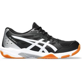Resim Asics Gel Rocket 11 Kadın Voleybol Ayakkabısı 1072A093-002 Siyah 