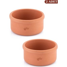 Resim Elizi Çömlekleri Sırlı Toprak Güveç Kâse 1 Lt. 