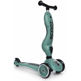 Resim Scoot And Ride Highwaykick 1 Oturaklı Çocuk Scooter Yeşil 160629 