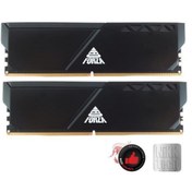 Resim Genel Markalar 32gb (2X 16GB) Ddr5 6400mhz Cl40 Dual Kıt Pc Ram Trınıty Jetblack Nmud516f82-6400fı20 