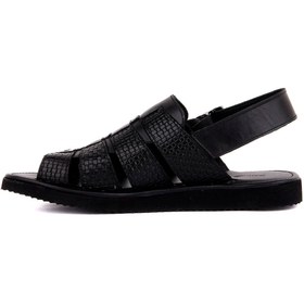 Resim SailLakers - Siyah Erkek Sandalet 107-641-TBNL 