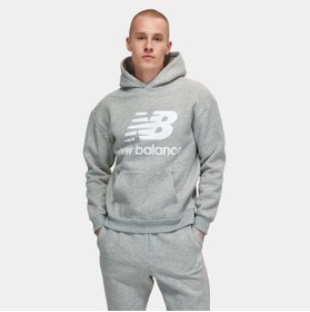 Resim New Balance Gri Erkek Sweatshirt - MNH3333-AG 