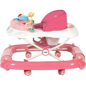 Resim Müzikli Ve Oyuncaklı Kademeli Yükseklik Ayarlı Sallanan Bebek Örümcek Yürüteç 