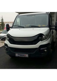 Resim Cappafe Iveco Daily Ön Kaput Koruyucu Rüzgarlık 4Mm Abs 2014-› 