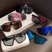 Resim Unisex Moda Gözlükleri, Canlı Ayna Lensler ve İnce Görünüm için Büyük Çerçeve 