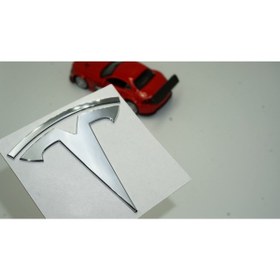 Resim DK Tuning Tesla Model 3 S X Y Logo 3m 3d Krom Rozet Amblem Ürün 