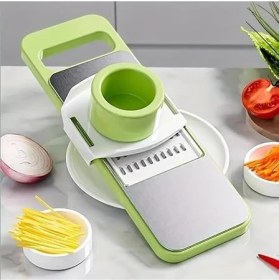 Resim Lua Paslanmaz Çelik, Çok Fonksiyonlu Rende, Sebze Doğrayıcı ve Meyve Dilimleyici, Patates Rendesi, Soyucu ve Rendesi, Temel Mutfak Aleti, 