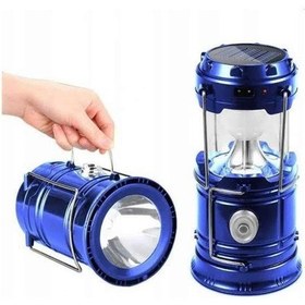 Resim Ucuztekno Kamp Lambası Güneş Enerjili Led Lamba Işıldak Şarjlı Powerbank Özellikli Renkli 