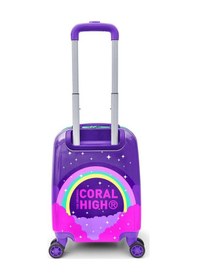 Resim Coral High Kids Mor Su Yeşili Unicorn Desenli Çocuk Valizi 16729 