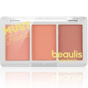 Resim Beaulis Must Have It Mini Allık Paleti 518 Sweet Cheeks 